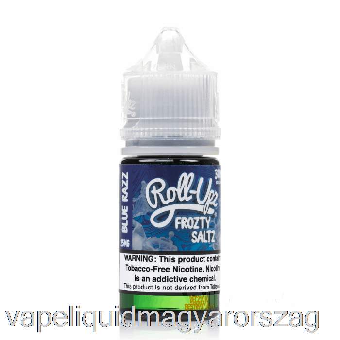 Kék Málna Jég - Lé Roll-upz Só - 30 Ml 25 Mg Vape E Cigi